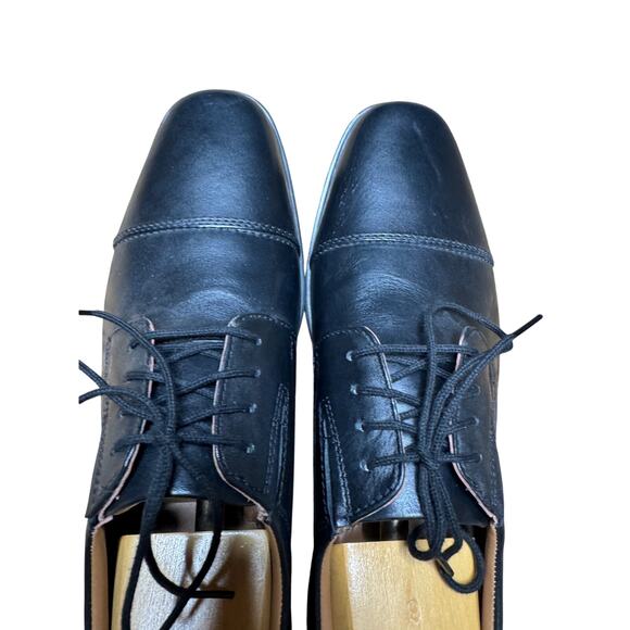 NWOT-Clarks Tilden Mens Leather Cap-Toe Dress Shoes Size 11W - Picture 6 of 11